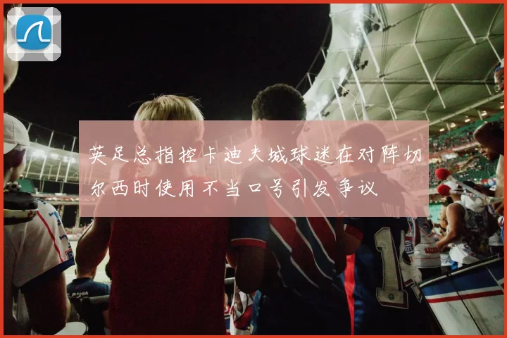 英足总指控卡迪夫城球迷在对阵切尔西时使用不当口号引发争议